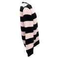 Load image into Gallery viewer, Barrie x Sofia Coppola Pink / Black Striped Cashmere Knit Sweater
