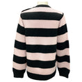 Load image into Gallery viewer, Barrie x Sofia Coppola Pink / Black Striped Cashmere Knit Sweater
