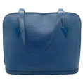 Load image into Gallery viewer, Louis Vuitton Blue Epi Lussac Shoulder Bag
