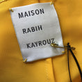 Load image into Gallery viewer, Maison Rabih Kayrouz Sunflower Draped Sleeveless Top
