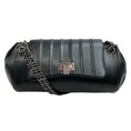 Load image into Gallery viewer, Chanel 2002-2003 Black Lambskin Leather Bag with Pleated Flap
