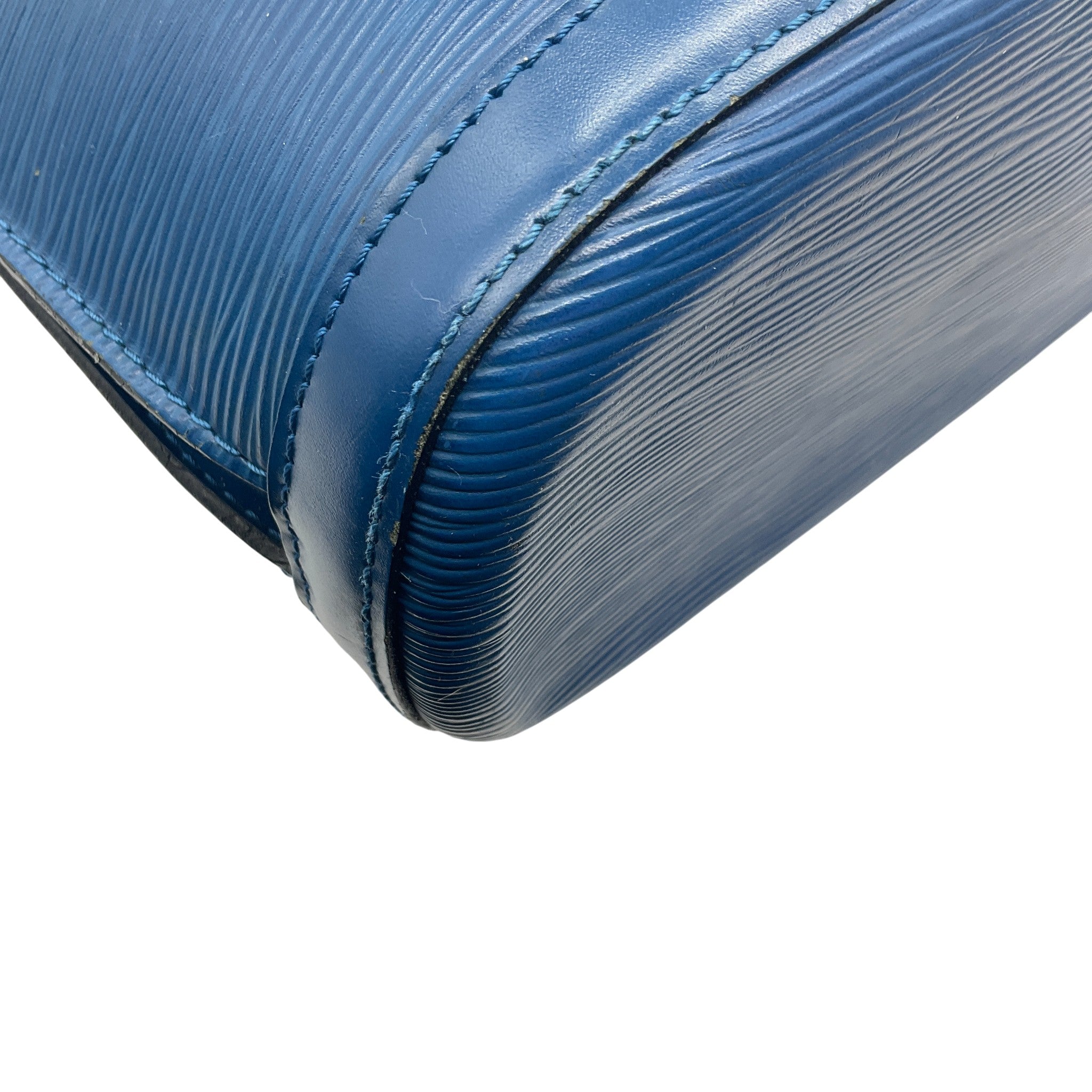 Louis Vuitton Blue Epi Lussac Shoulder Bag