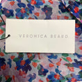 Load image into Gallery viewer, Veronica Beard Cream Multi Cayson Floral Silk Mini Dress

