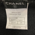 Load image into Gallery viewer, Chanel Black Vintage 2006 Cashmere and Mohair Cardigan and Top Two-Piece Set
