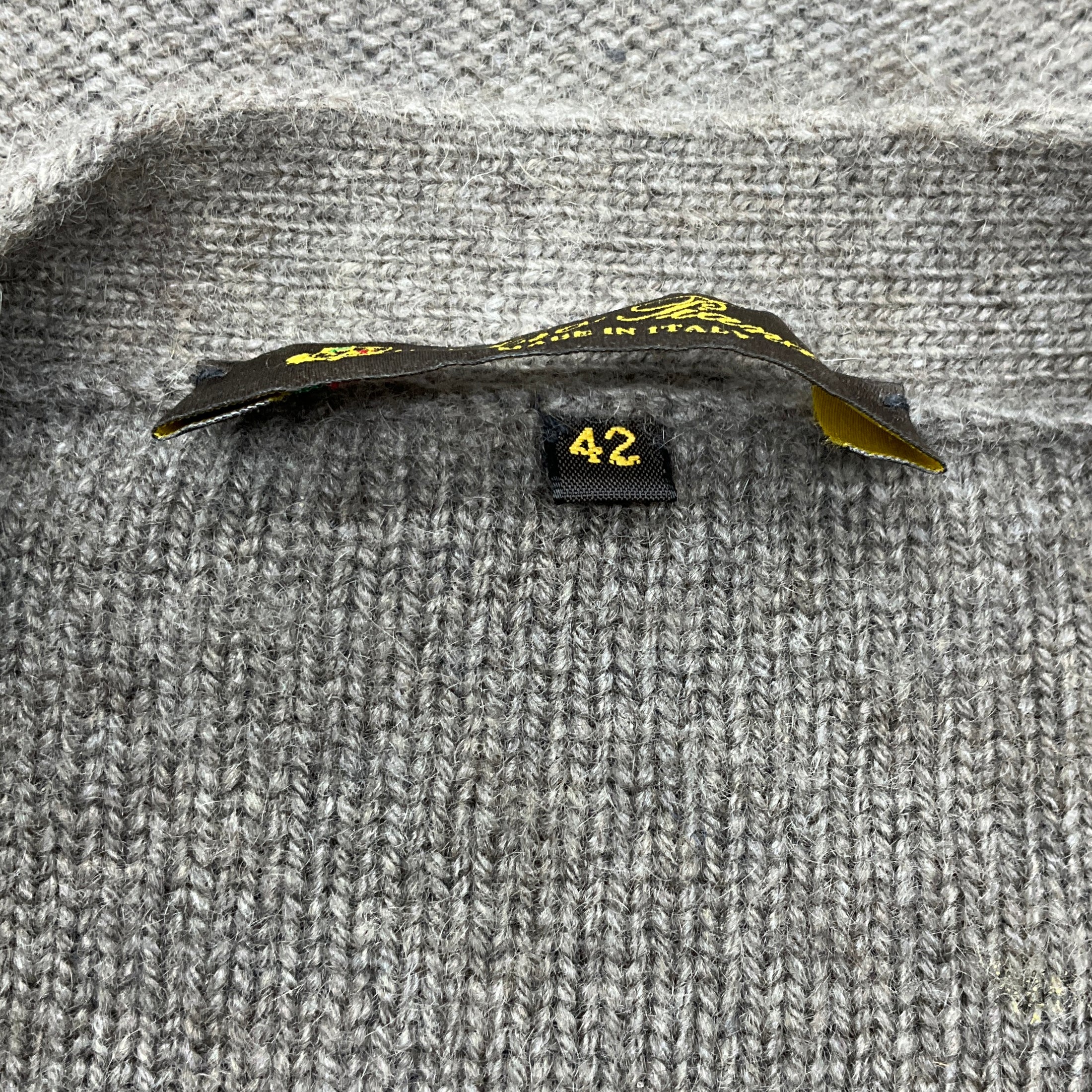 Loro Piana Taupe Cashmere Cardigan Sweater