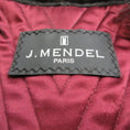 Load image into Gallery viewer, J. Mendel Burgundy Fox Fur Trimmed Quilted Leather Vest
