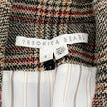 Load image into Gallery viewer, Veronica Beard Black / Plaid Larkin Puffer Jacket

