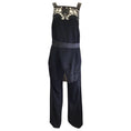 Load image into Gallery viewer, Givenchy Black Lace Detail Crepe Jumpsuit
