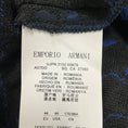 Load image into Gallery viewer, Emporio Armani Blue / Black Jacquard Cocktail Dress
