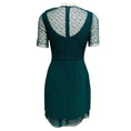 Load image into Gallery viewer, Jason Wu Collection Sea Green Corded Geometric Lace Mini Dress
