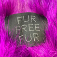 Load image into Gallery viewer, Stella McCartney Purple Hooded Faux Fur Adan Jacket
