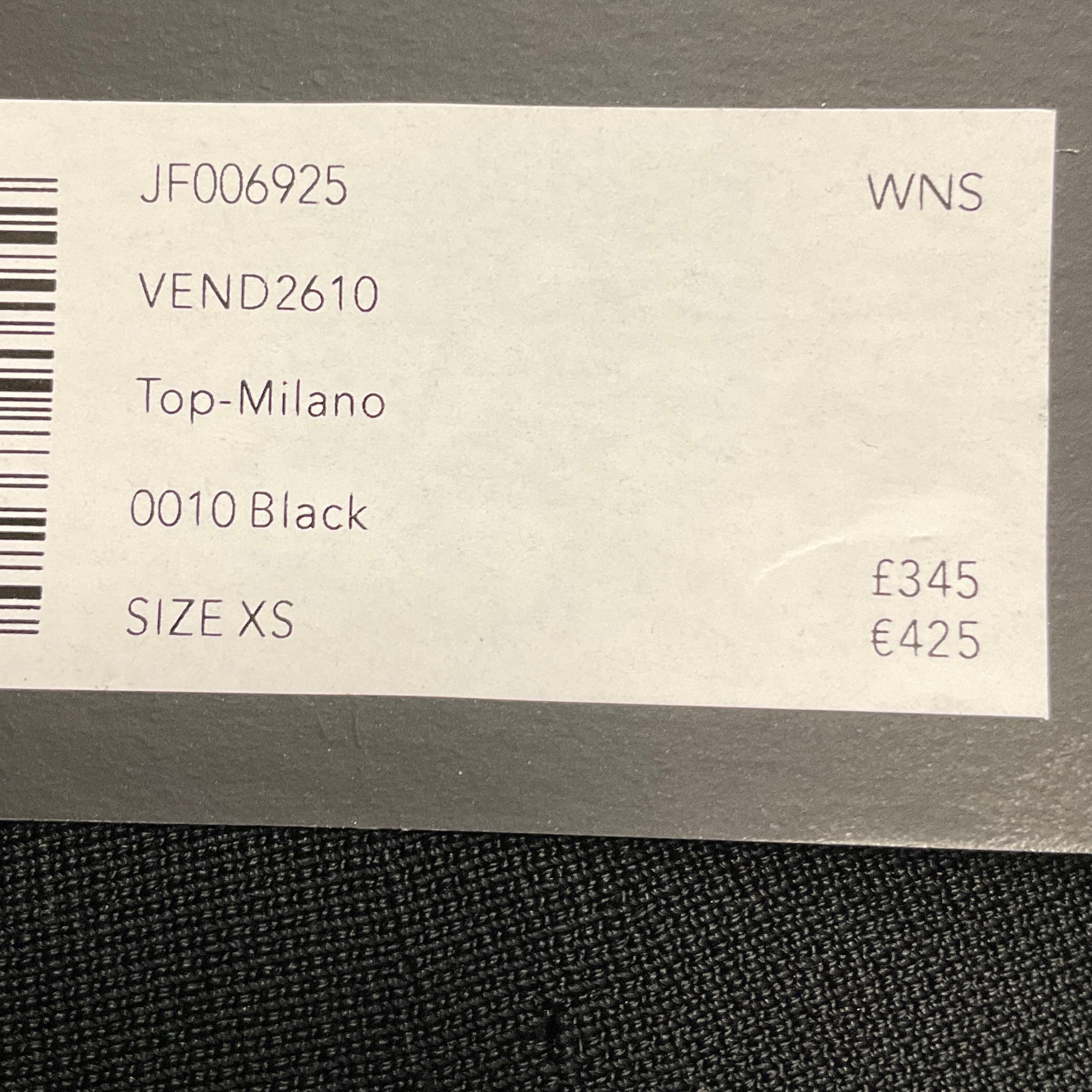 Joseph Black Milano Knit Top