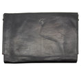 Load image into Gallery viewer, Chanel Vintage 1980's Black Leather Portfolio
