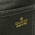 Load image into Gallery viewer, Gucci Black Cotton Stretch Pants with Gold Metallic Waist

