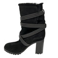 Load image into Gallery viewer, Gianvito Rossi Black Shearling Lined Suede Boots
