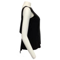 Load image into Gallery viewer, Rosetta Getty Black Sleeveless Draped Back Blouse
