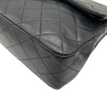Load image into Gallery viewer, Chanel Vintage 1980's Black Leather Classic Square Double Flap Bag
