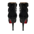 Load image into Gallery viewer, Christian Louboutin Black Strap Detail High Heeled Leather Booties
