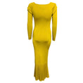 Load image into Gallery viewer, Galvan London Chartreuse / Yellow Atalanta Fitted Knit Midi Dress
