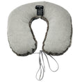 Load image into Gallery viewer, Chanel Grey CC Logo Orylag Rabbit Fur Travel Neck Pillow
