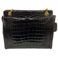 Load image into Gallery viewer, Chanel Vintage 1990's Brown Crocodile Shoulder Bag
