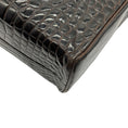 Load image into Gallery viewer, Chanel Vintage 1990's Brown Crocodile Shoulder Bag
