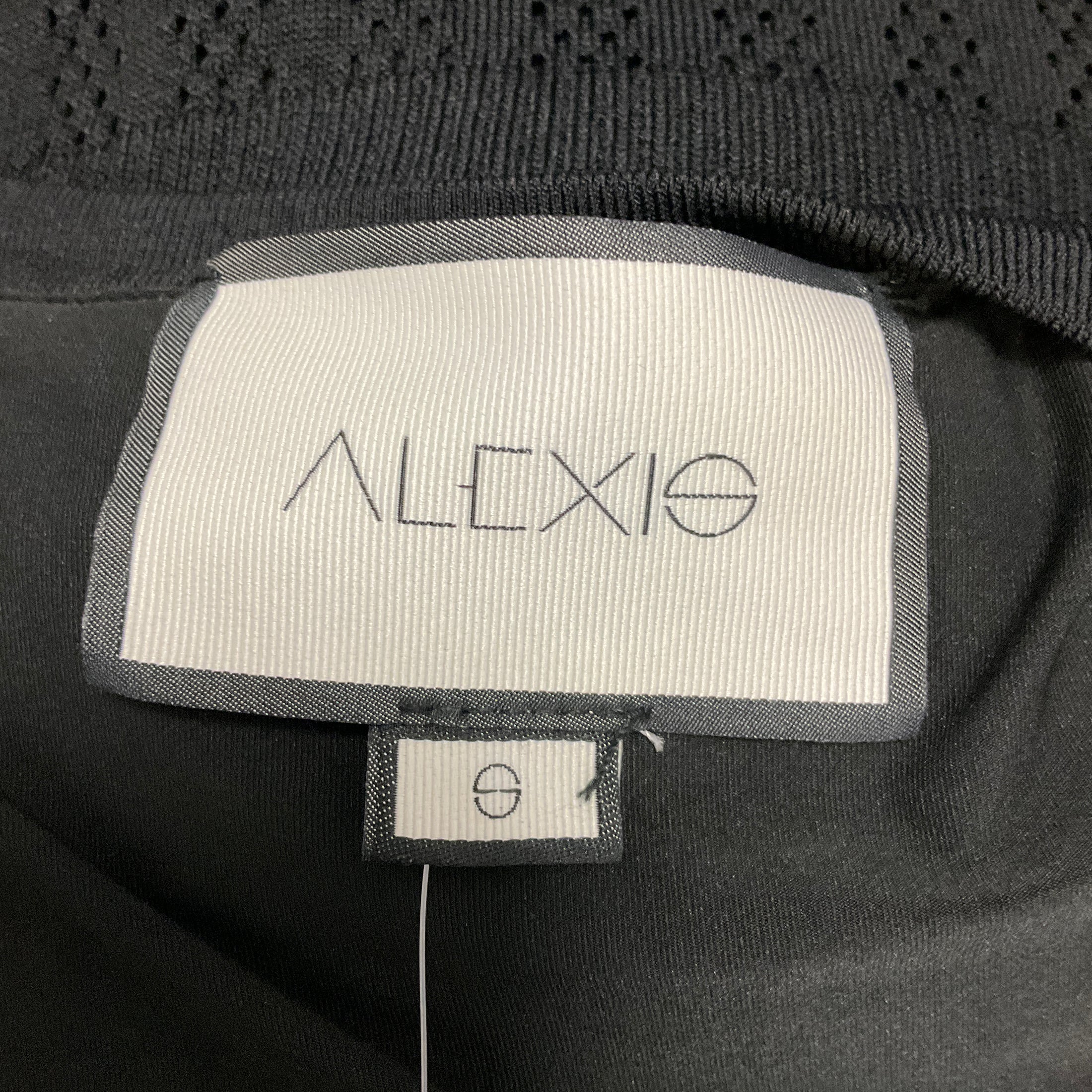 Alexis Black Sheira Knit Midi Dress