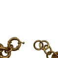 Load image into Gallery viewer, Versace Tribute Gold Heritage Medusa Coin and Heart Medallion Charm Chunky Chain Necklace
