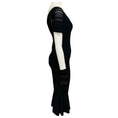 Load image into Gallery viewer, Alexis Black Sheira Knit Midi Dress
