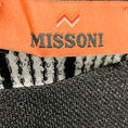 Load image into Gallery viewer, Missoni Black Shimmer Knit Top and Black / White / Silver Metallic Sequined Knit Maxi Skirt
