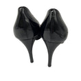 Load image into Gallery viewer, Moschino Black / Silver M Plaque Patent Leather Pumps
