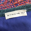 Load image into Gallery viewer, Etro Red / Blue Multi Fringed Tweed Jacket
