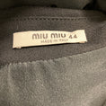 Load image into Gallery viewer, Miu Miu Black / Ivory Star Print Crepe Dress with Sequin Collar
