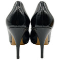 Load image into Gallery viewer, Salvatore Ferragamo Black Patent Leather Tina Pumps
