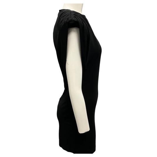 WARDROBE.NYC Black Sheath Mini Dress