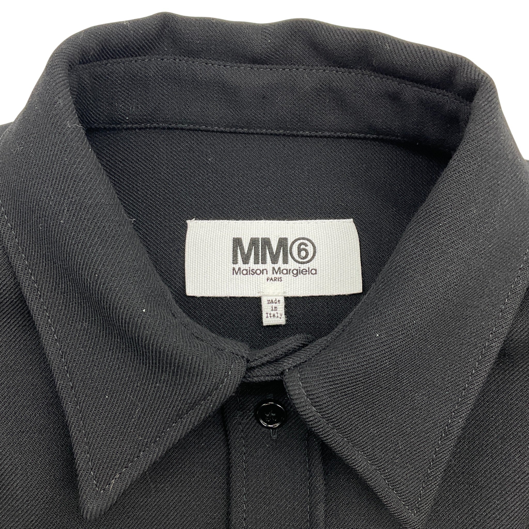 Martin Margiela MM6 Black Wool Tunic