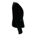 Load image into Gallery viewer, Dolce & Gabbana Black Velvet Blazer with DG Logo Buttons
