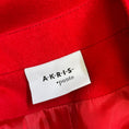 Load image into Gallery viewer, Akris Punto Red Full Zip Wool and Angora Jacket
