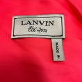Load image into Gallery viewer, Lanvin Coral Draped Sleeveless Jersey Midi Dress

