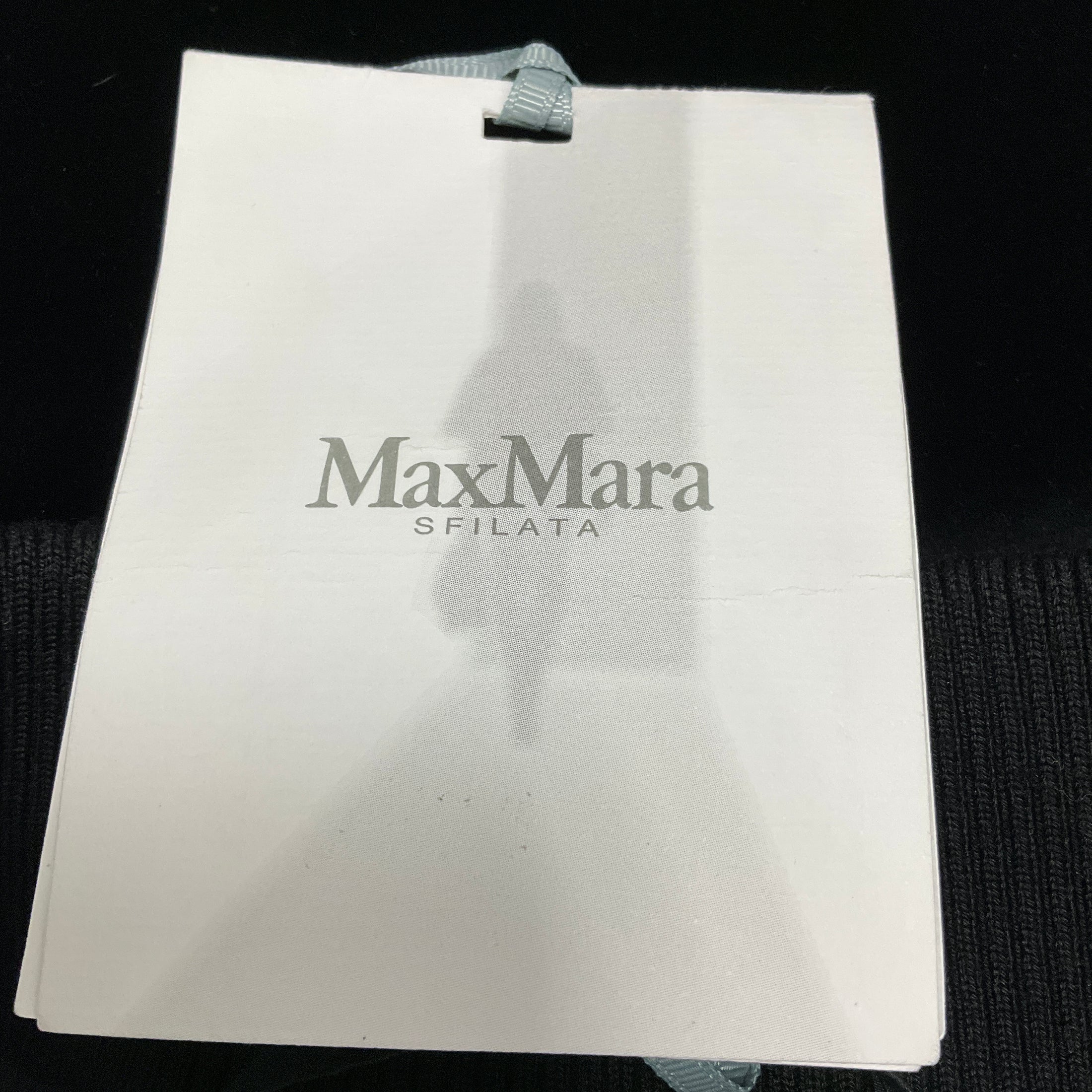 Max Mara Sfilata Black Bead and Tassel Embellished Zip Front Velvet Jacket