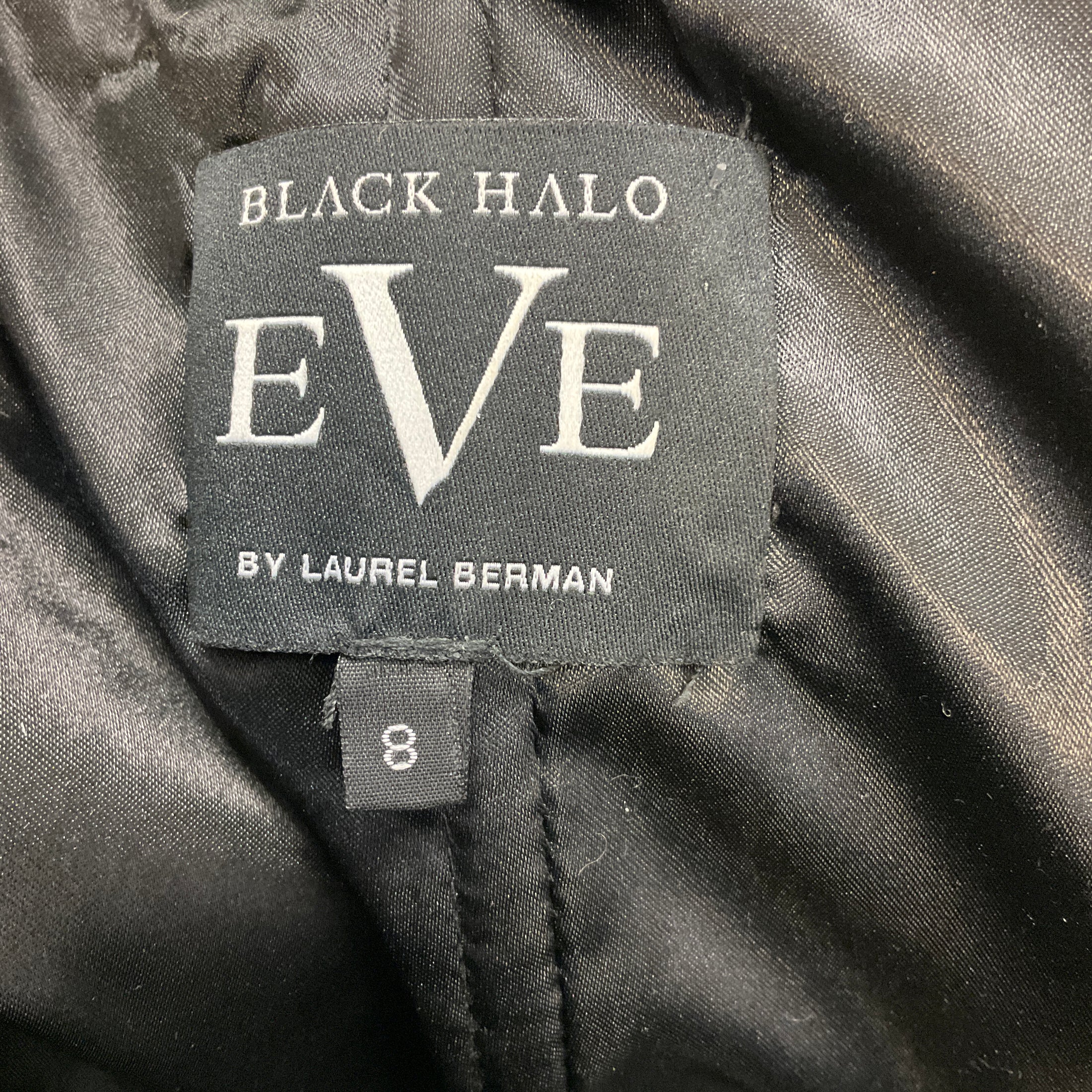 Black Halo Eve by Laurel Berman Bronze Metallic Cocktail Dress
