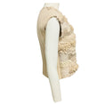 Load image into Gallery viewer, Brunello Cucinelli Beige Fringed Knit Sweater
