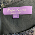 Load image into Gallery viewer, Ralph Lauren Collection Navy Blue Sequined Long Sleeved Blouse
