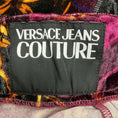Load image into Gallery viewer, Versace Jeans Couture Purple / Gold Multi Tartan Baroque Print Dress

