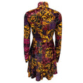 Load image into Gallery viewer, Versace Jeans Couture Purple / Gold Multi Tartan Baroque Print Dress
