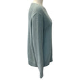 Load image into Gallery viewer, Loro Piana Teal Baby Cashmere Cable Knit Sweater
