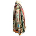 Load image into Gallery viewer, Etro Multi Printed Long Sleeved Button Up Silk Blouse
