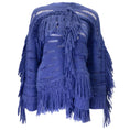Load image into Gallery viewer, Stella McCartney Jewel Blue 2022 Airy Alpaca Textured Knit Sweater
