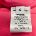 Load image into Gallery viewer, Brandon Maxwell Pink Textured Cape Back Mini Dress
