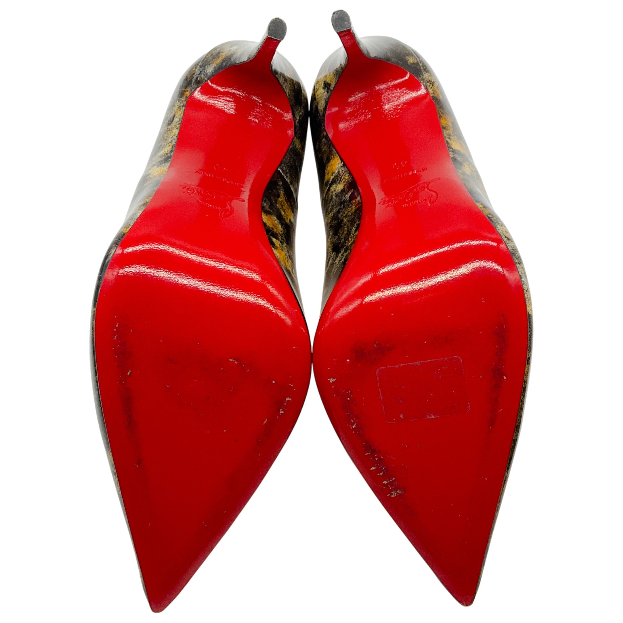 Christian Louboutin Vernis Mouchete So Kate 120 Pumps